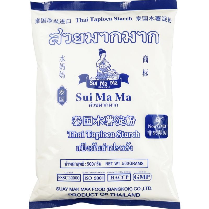 Thailand SUIMAMA tapioca flour thai tapioca starch 500g Shopee