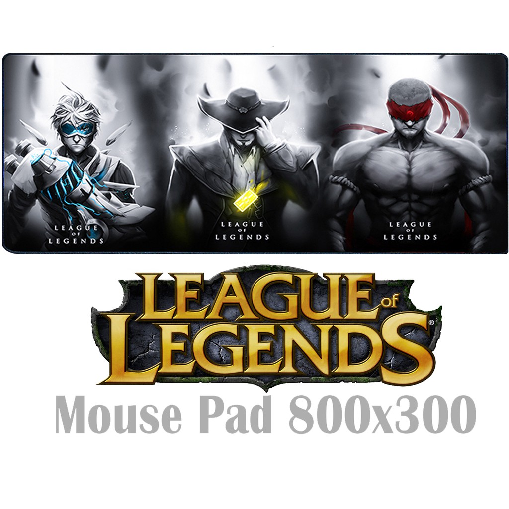 800x300mm Gaming mouse pad League of Legends Shopee Philippines