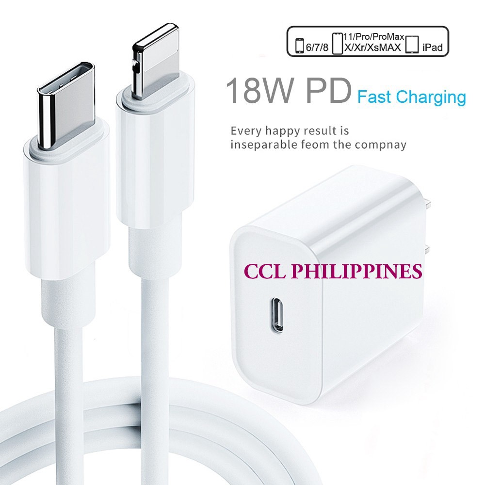 Original Apple IPhone Charger 18W USB C PD Fast Charging