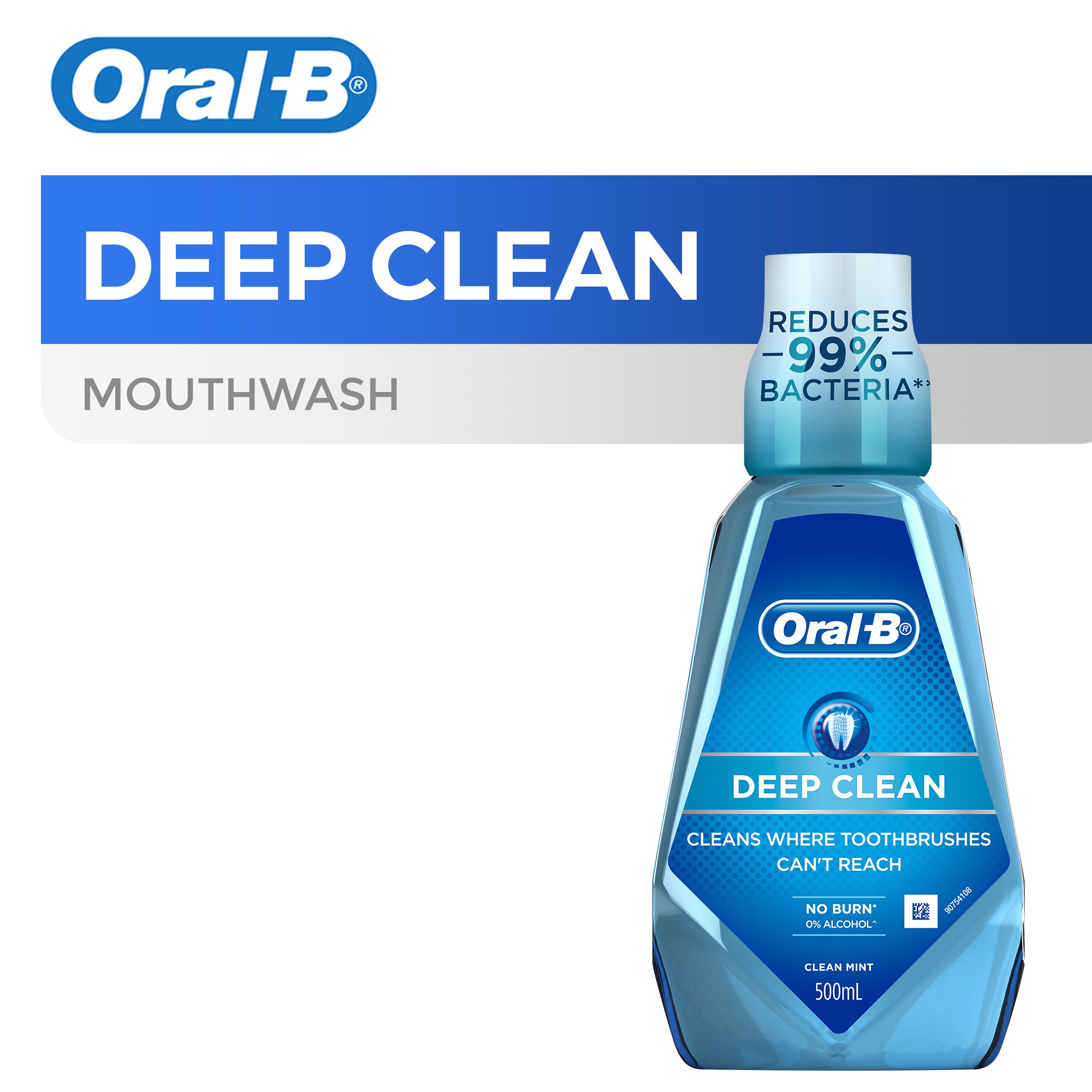 OralB Mouthwash Deep Clean 500mL Shopee Philippines