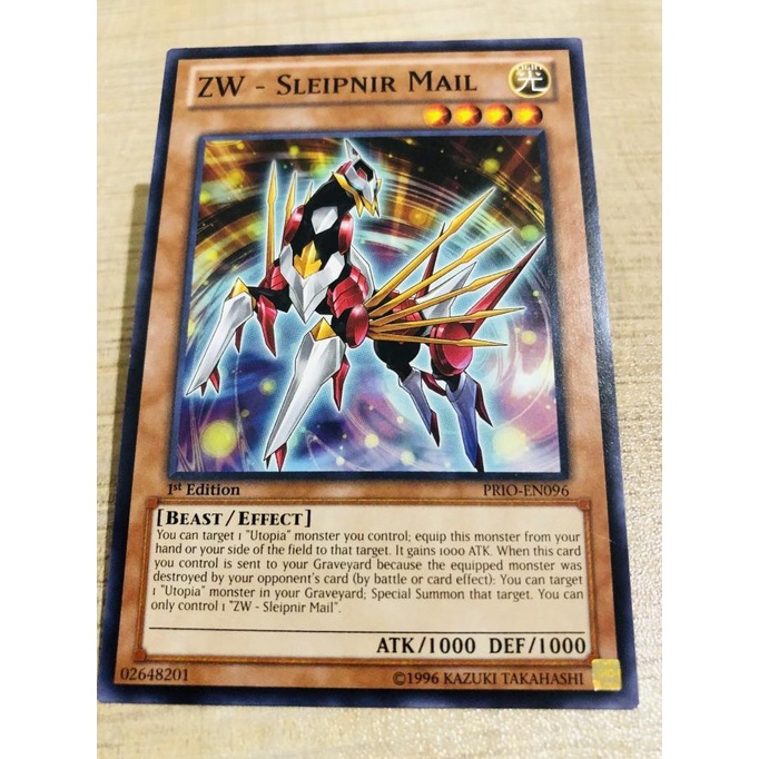 Original zw sleipnir mail yugioh Cards Shopee Philippines