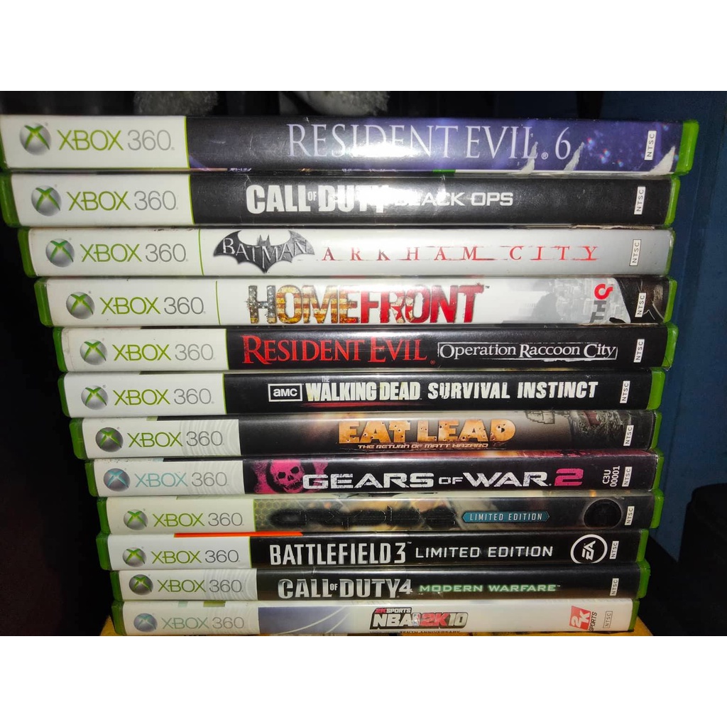 xbox 360 NTSC games for sale Shopee Philippines