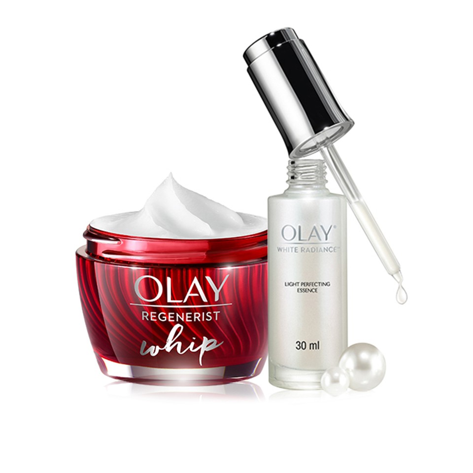 Olay Regenerist Whip Light Cream Moisturizer 50G + Light Perfecting