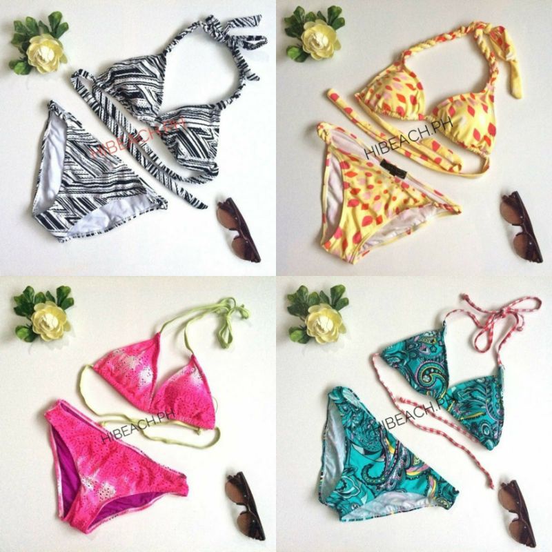 two piece set bikini summer ready swim wear for girls. beach ready swim