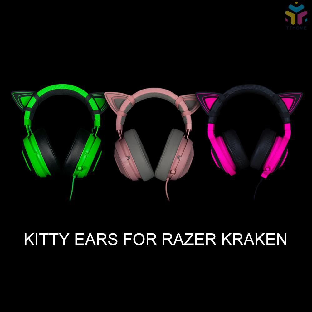 T&T Razer Kitty Ears for Razer Kraken Headset Accessory
