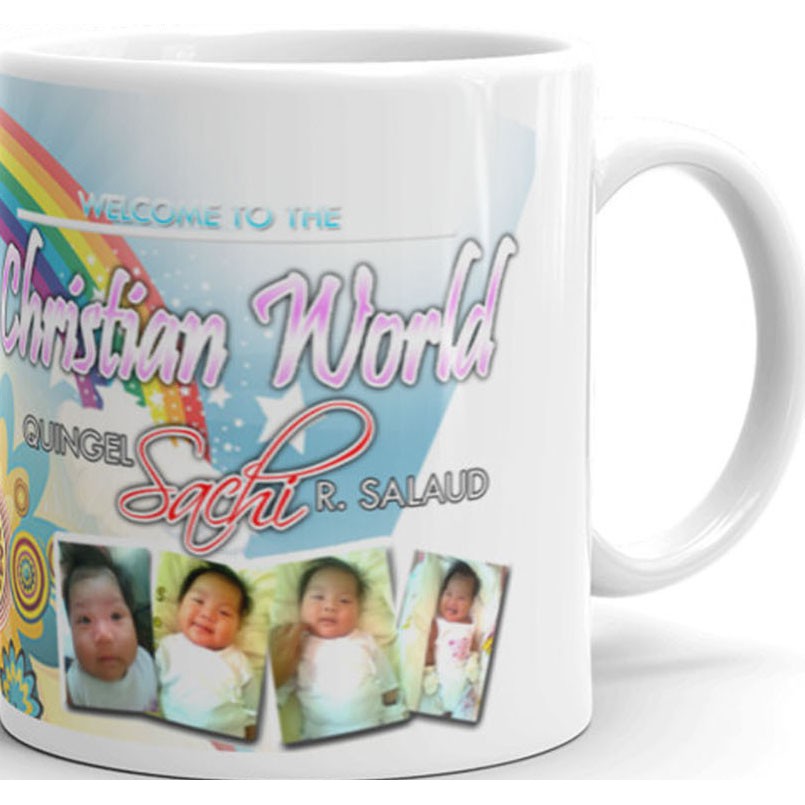 Personalized Mug Christening Mugs Souvenir Mug Customized Mug Shopee