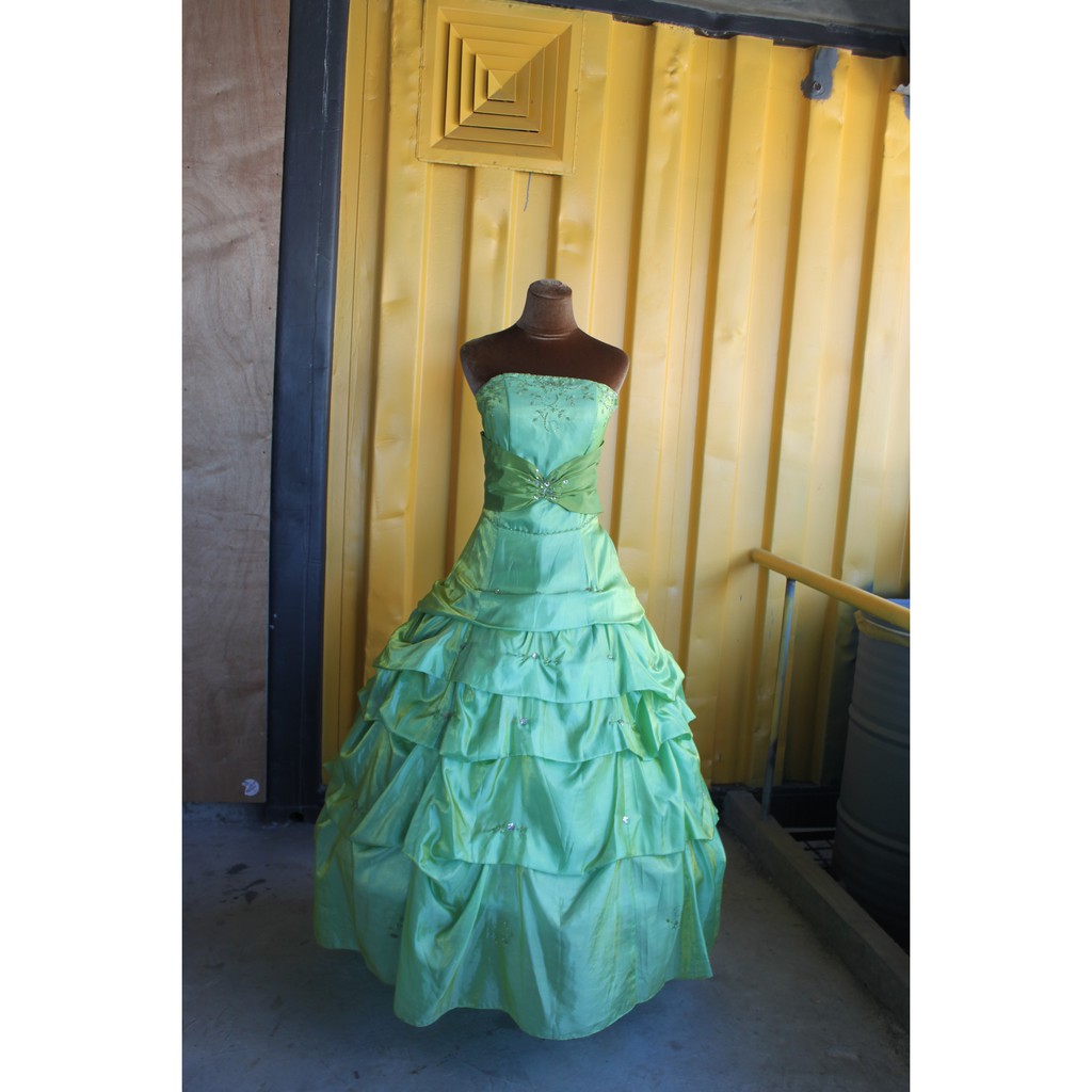 Second Hand Ball Gown Evening Gown Prom Gown Shopee Philippines
