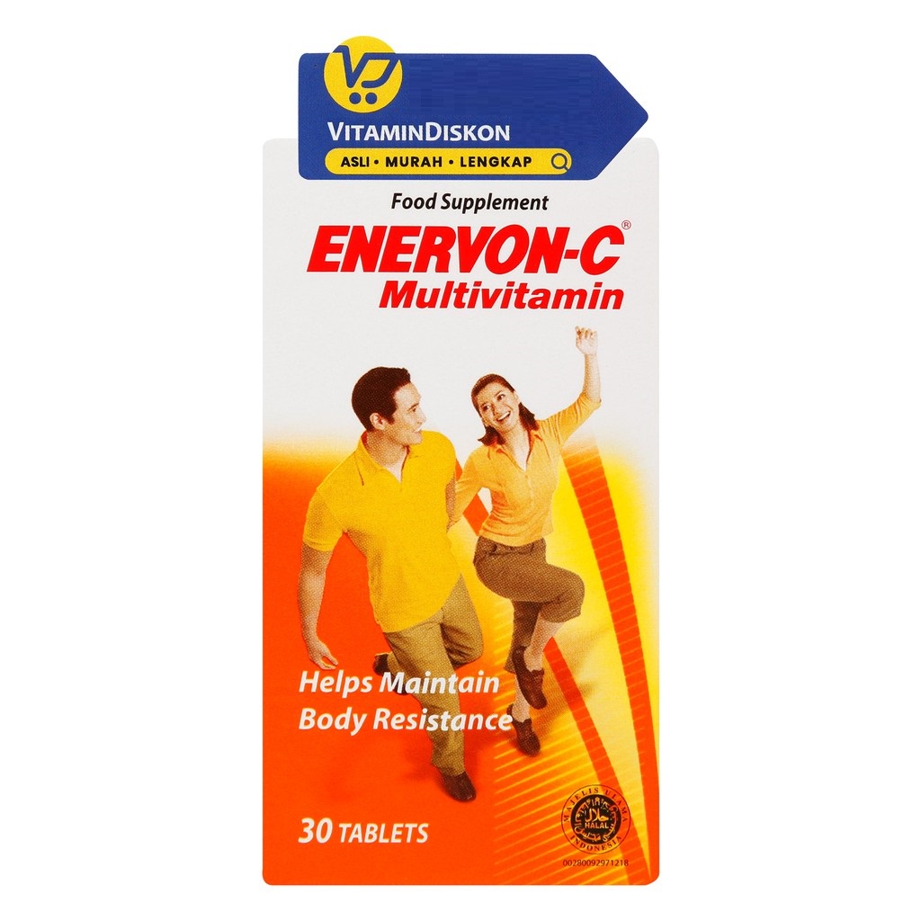 Enervon C 500 Mg 30 Tablets Multivitamin And Thickness Supplements