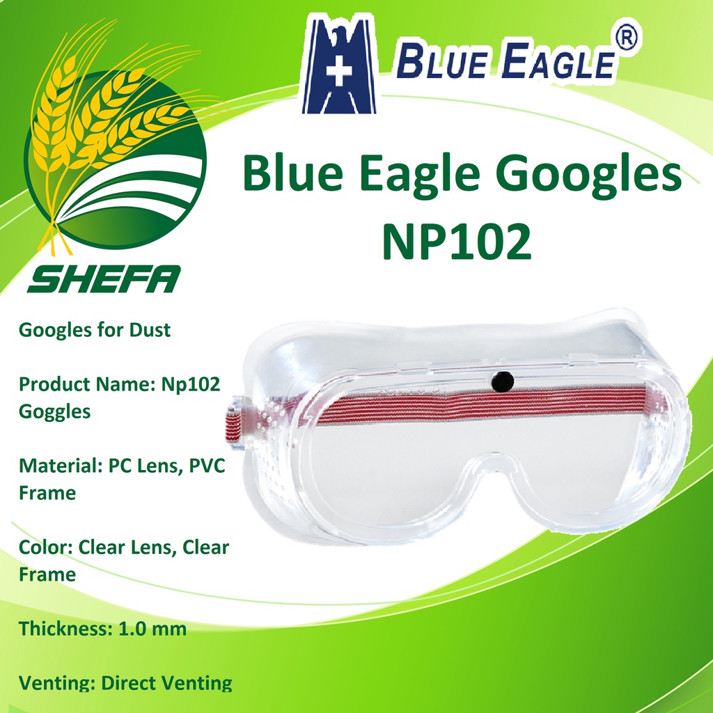 BLUE EAGLE Googles NP102 Shopee Philippines