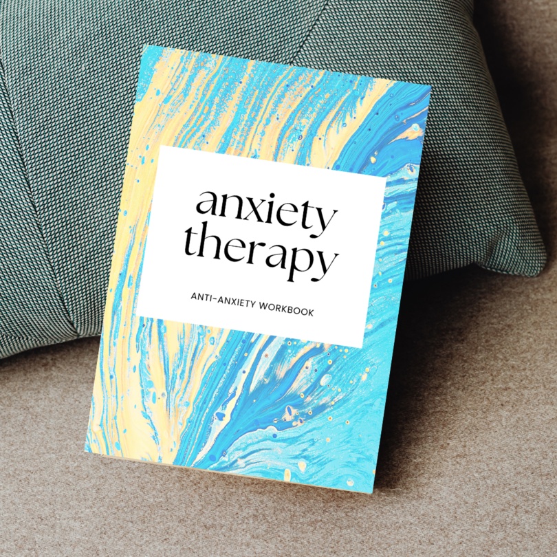 Anxiety Therapy Anti Anxiety Workbook Stress Relief Anxiety Book Softbound Shopee Philippines