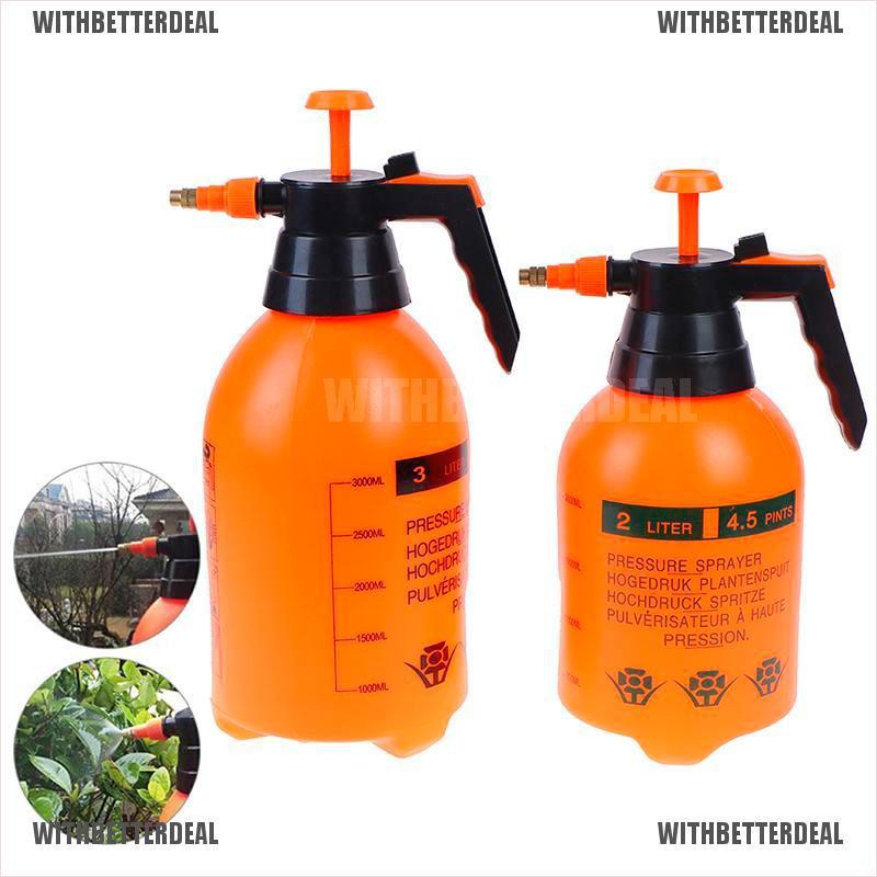 BETTER 2/3L Portable Chemical Sprayer Pump Pressure Garden Water Spray Bottle Handheld [HG18