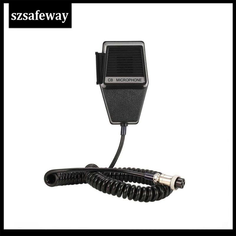 CM4 CB Radio Speaker Mic Microphone 4 Pin for Cobra/Uniden Car Walkie