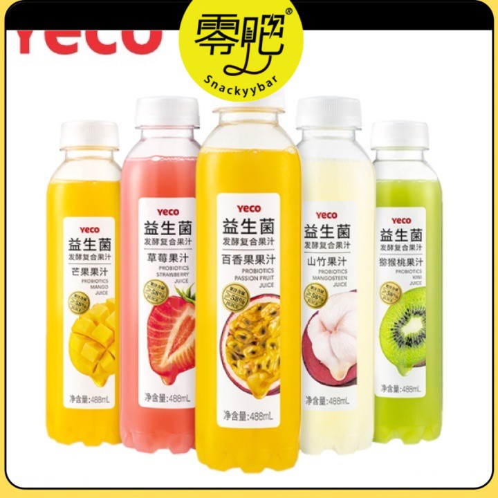 (Ready Snacks) Yeco Probiotics Fruits Juice Drinks Coconut Probiotics