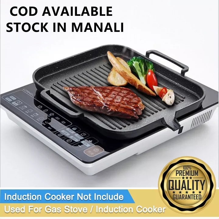 ( Gritzy U ) Korean Griller Pan For Induction & Gas stove] Korean Grill
