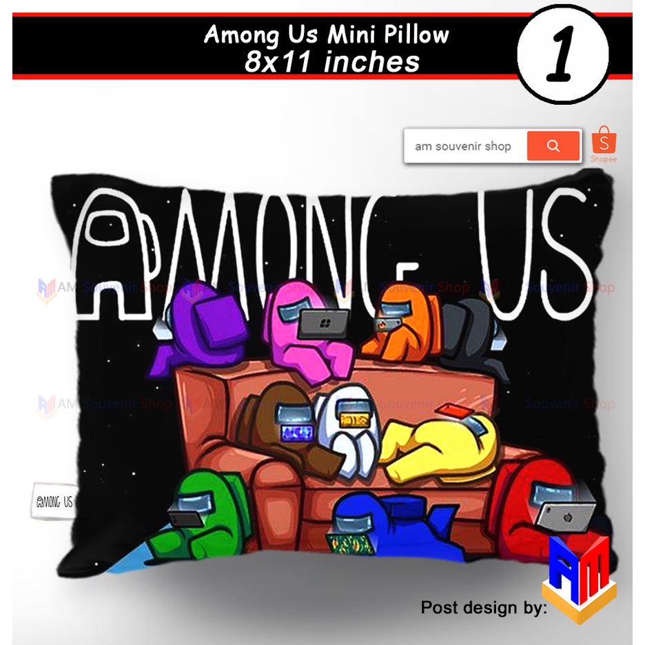 Among Us Pillow / Cute Giveaways and Gift Shopee Philippines