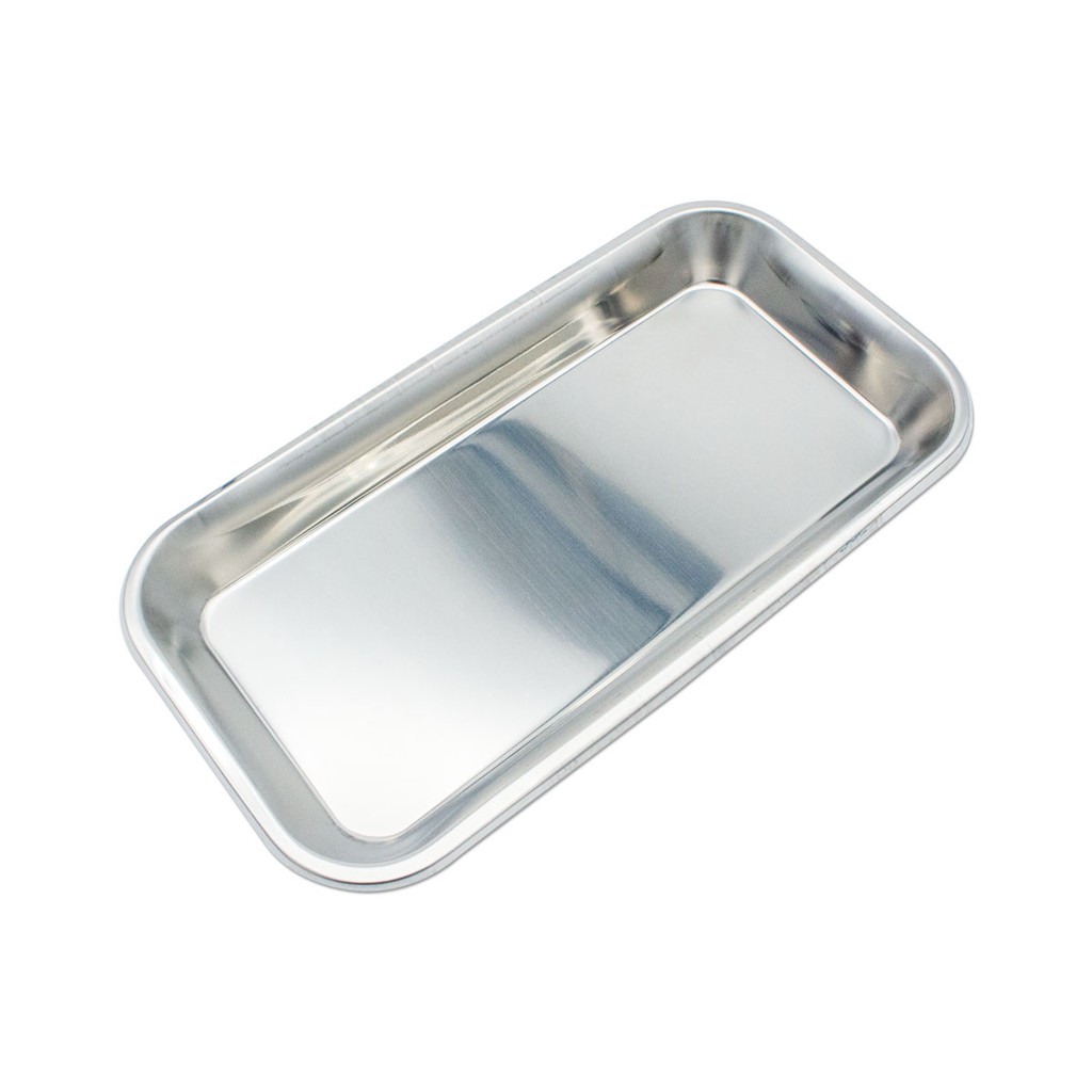 【Ready Stock】Medical Surgical Tray Stainless Steel Instrument Trays Organizer Dental Procedure