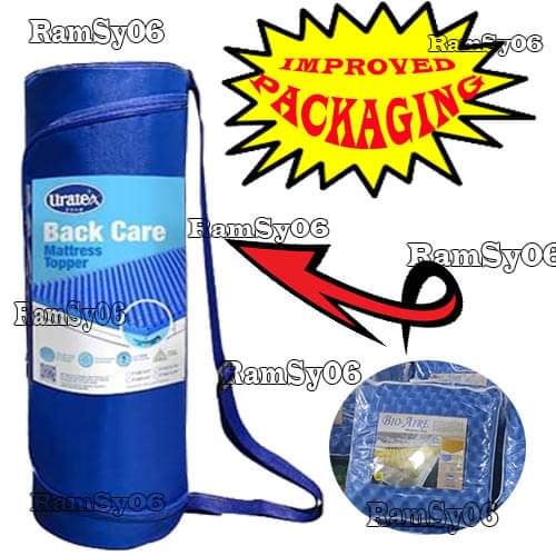 uratex foam URATEX BACK CARE EGG CRATE (BLUE SEMI FIRM FOAM) 100