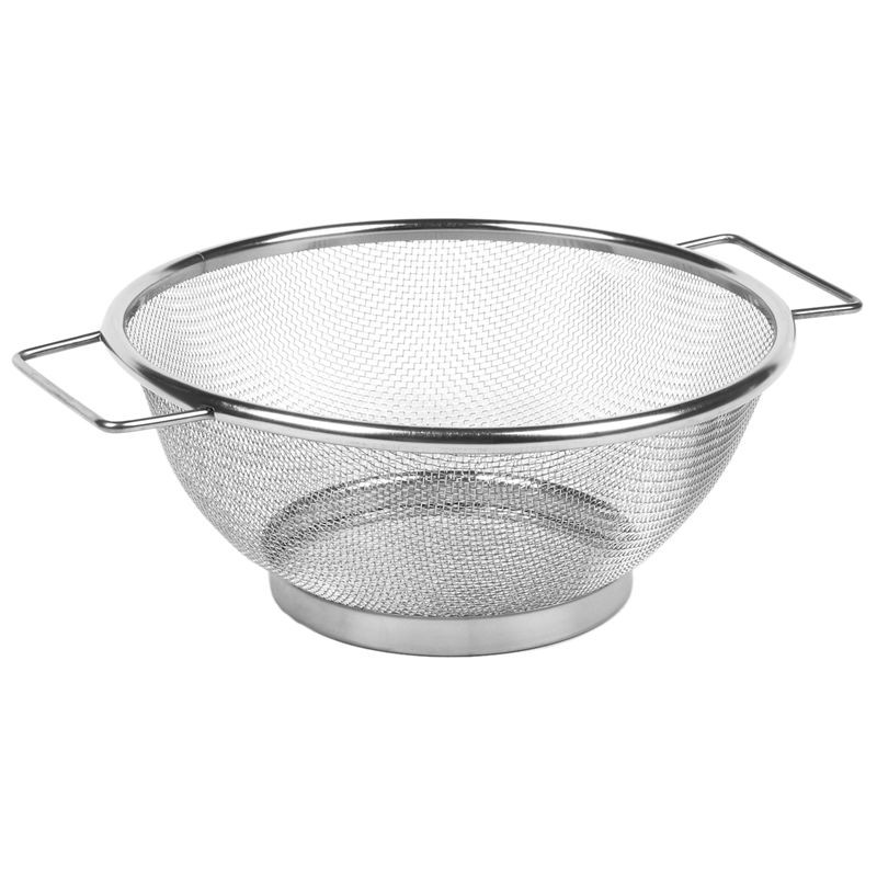 Stainless Steel Fine Mesh Strainer Bowl Drainer Vegetable Sieve