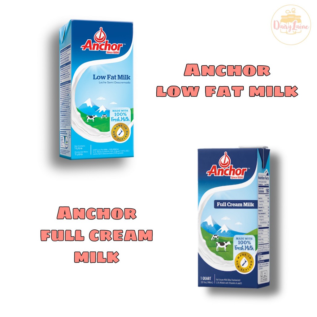 ANCHOR FULL CREAM UHT MILK / 1L Shopee Philippines