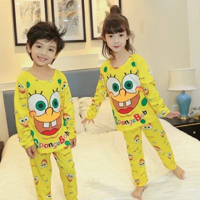 Kids Cotton Terno Longsleeve Pajama for girls Shopee Philippines