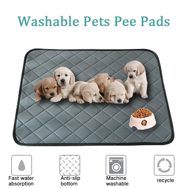 Pet Toilet Mat Dog Mats Washable Dog Pee Pads Non Slip Puppy Pad