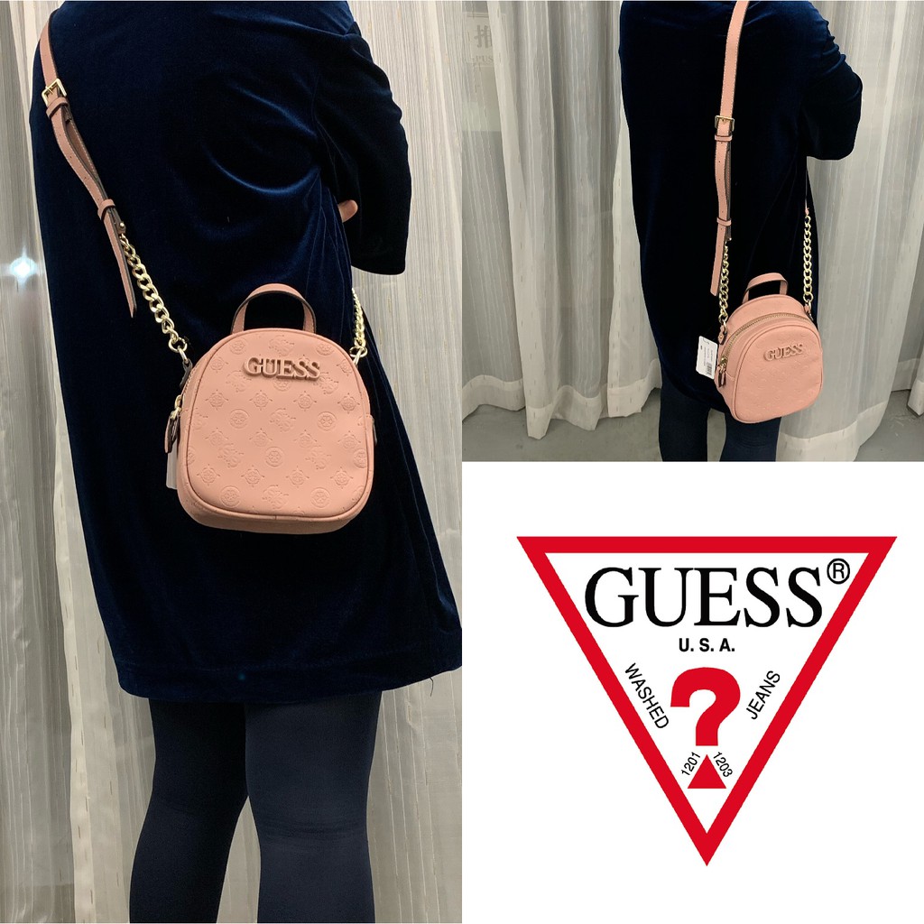 Guess Women's LANELLE mini Sling Shoulder Bag 0102001 Shopee Philippines
