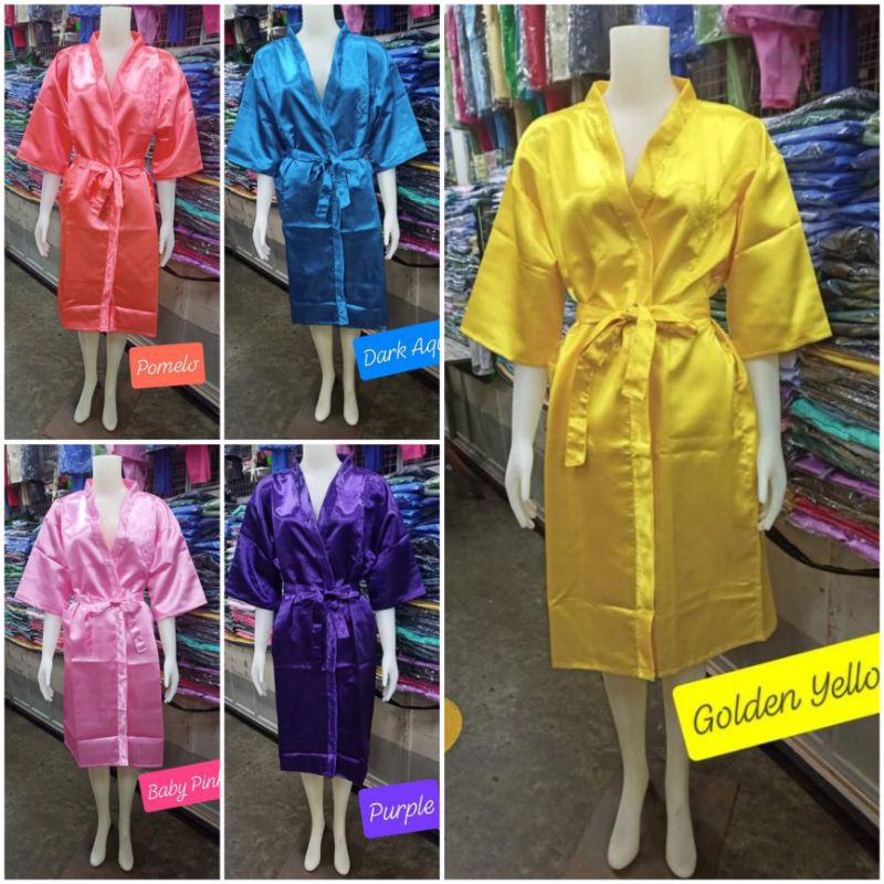 BATHROBE ( FABRICSILK ) Shopee Philippines