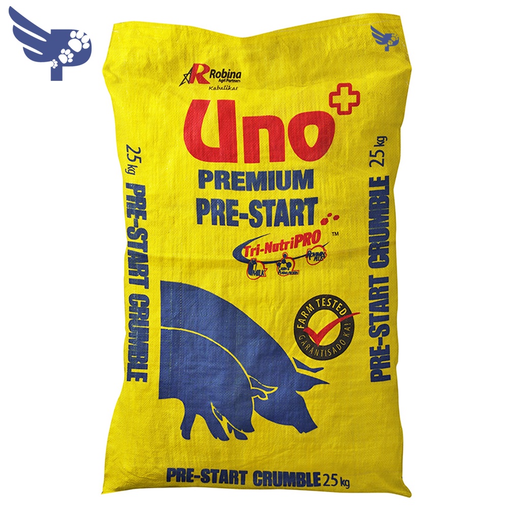 Uno+ Premium PreStart Crumble 25KG TriNutriPro For Pigs, Hogs
