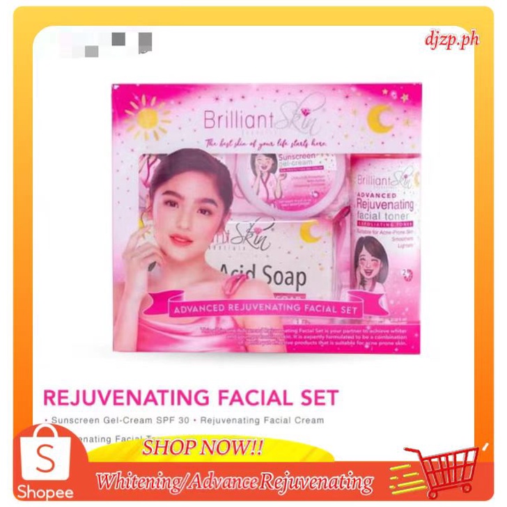COD Skin Care Whitening and Advance Rejuvenating Set Shopee Philippines