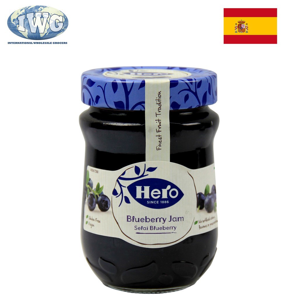 Hero Blueberry Jam 340g Shopee Philippines