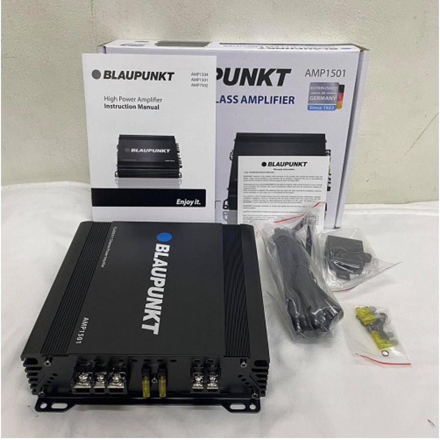 BLAUPUNKT AMP1501 1500WATTS 1 CHANNEL MONO BLOCK D CLASS CAR AMPLIFIER
