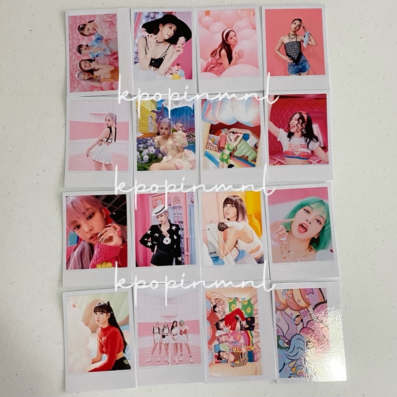 BLACKPINK ICE CREAM PHOTOCARD SET Shopee Philippines