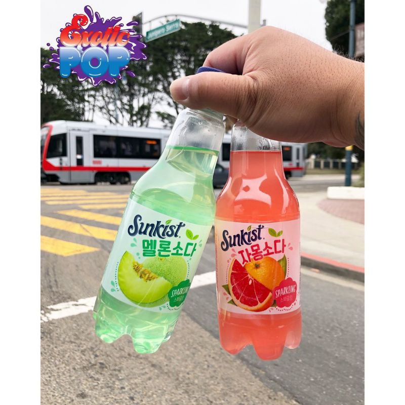 Korea Haitami Beverage Sunkist Sparkling Grapefruit Soda / Melon Soda