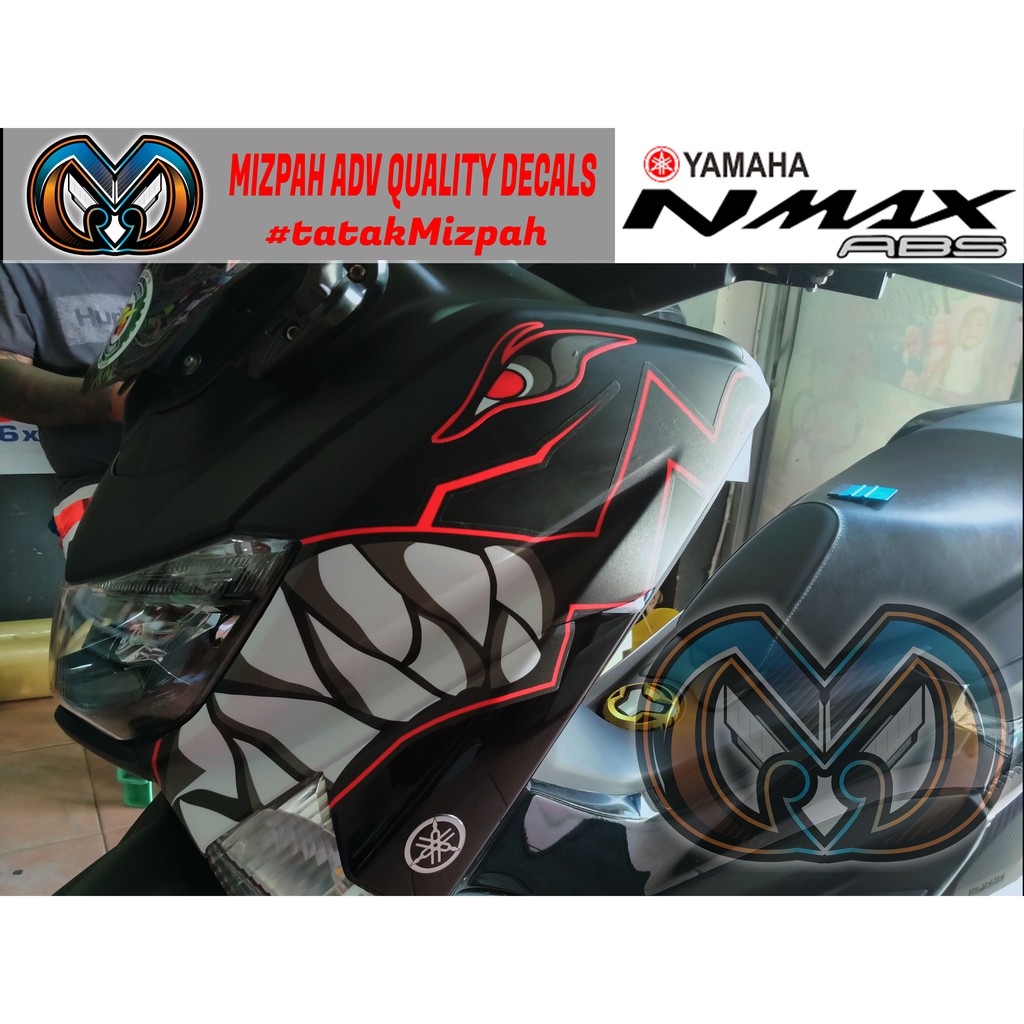 nmax sticker decals shark design Shopee Philippines