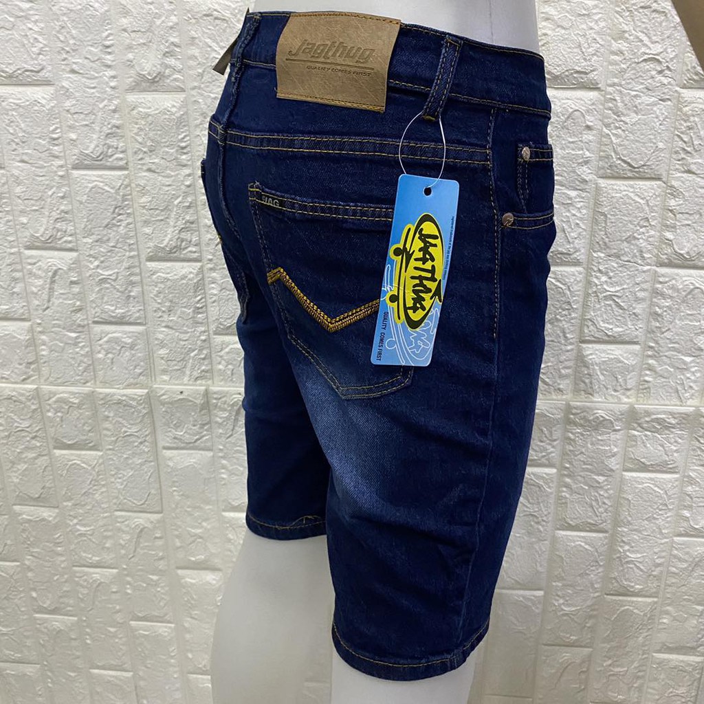 new fashionable tokong shorts royal blue for men size (3040) Shopee