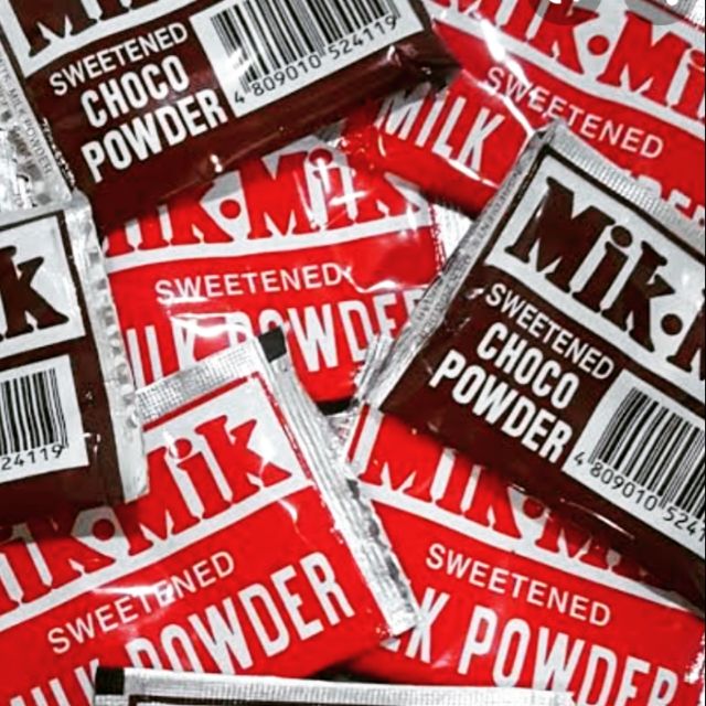 MIKMIK Sweetened Milk/Chocolate Powder 20pcs Mik Mik Shopee Philippines