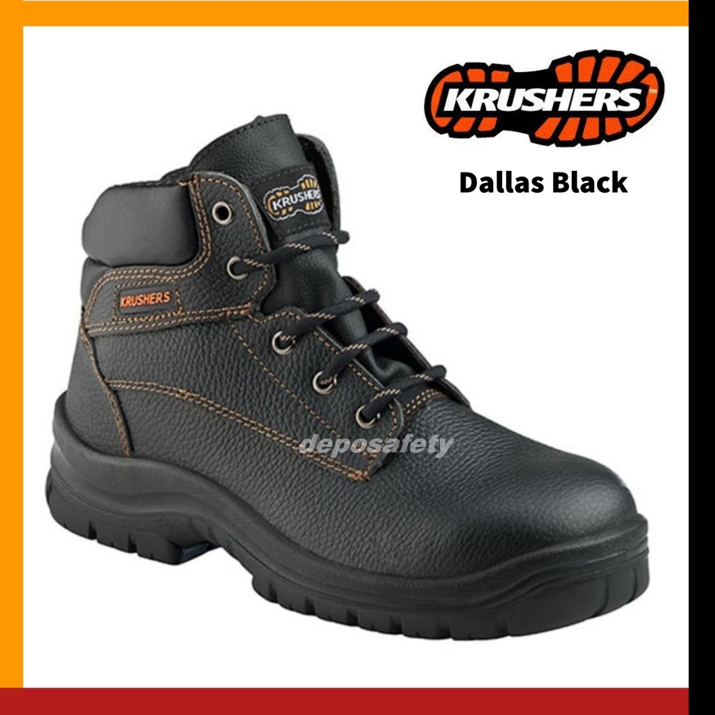 Dallas Krushers Original Safety Shoes Safety Shoes Krushers Dallas