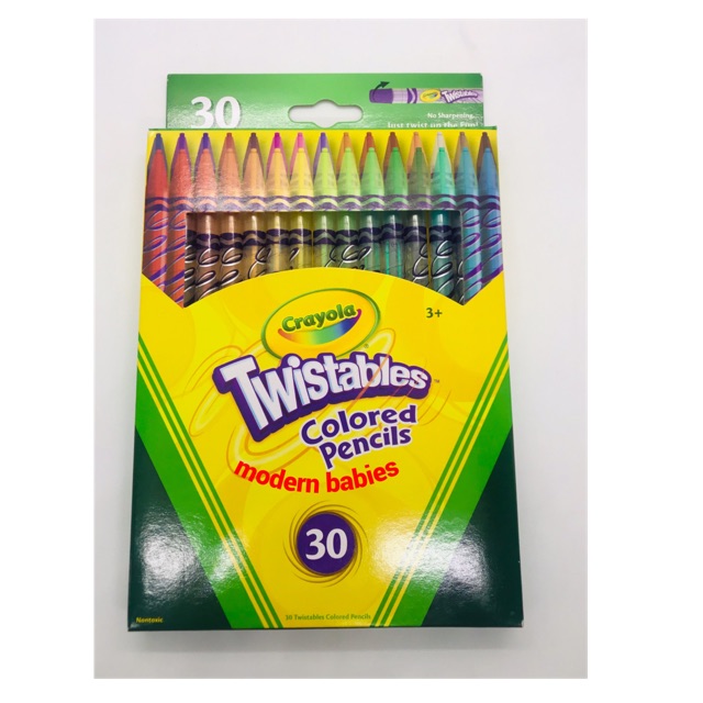 Crayola Twistable Colored Pencil 30 Shopee Philippines