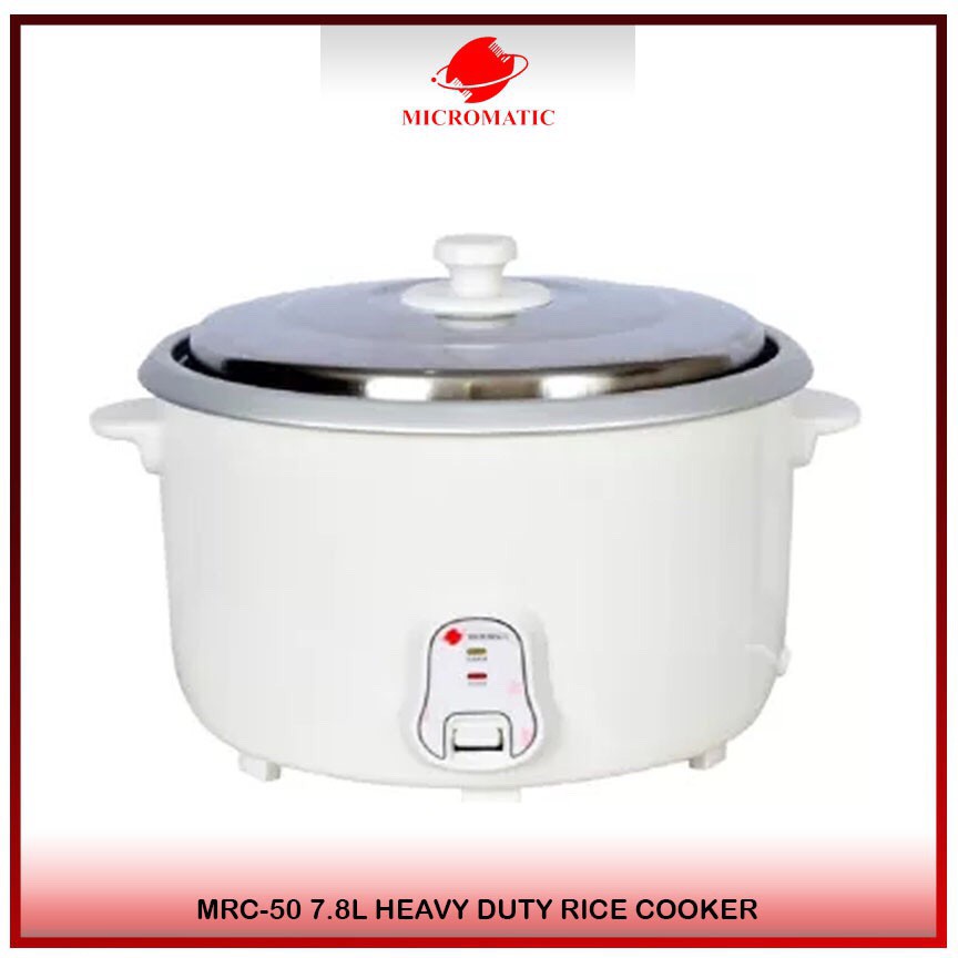 Micromatic Mrc50 7.8L Rice Cooker Shopee Philippines