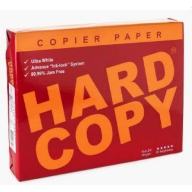 Hard copy bond paper A3 size sub20/70 gsm Shopee Philippines