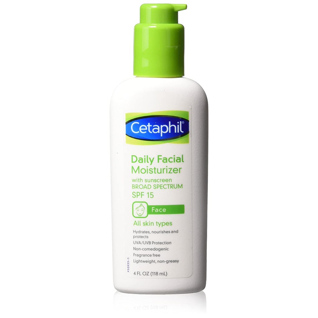 PAST EXP 01/2022 Cetaphil Daily Facial Moisturizer, SPF 15, Fragrance