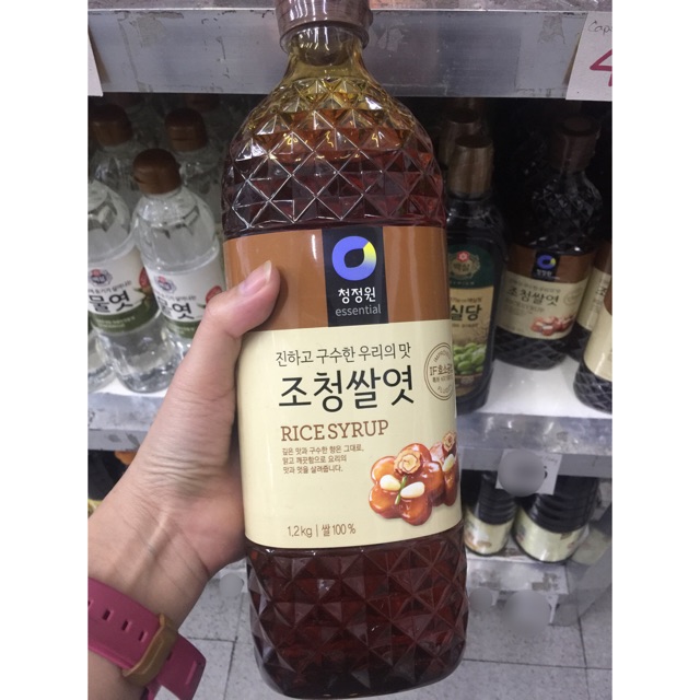 Korea Pure Rice syrup 1.2kg (조청 쌀엿) Shopee Philippines