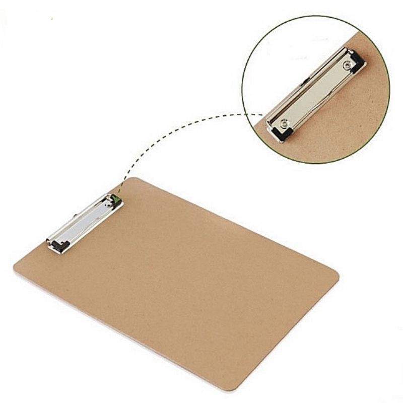 A5 Wooden Clipboard Clip Board Shopee Philippines