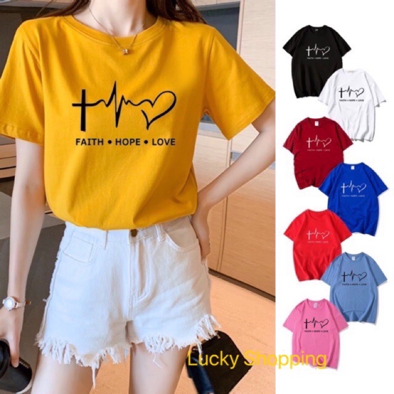 New Korean style Tshirt Tees For unisex ML Shopee Philippines