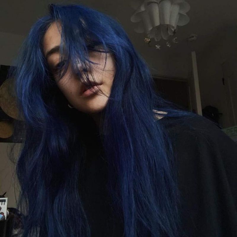 Dark Blue Hair Aesthetic atelieryuwa.ciao.jp