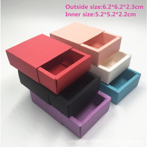 QJOQ.ph Small 10cps Carton folding jewelry box gift box small