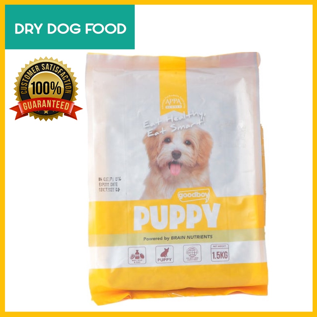 Goodboy Puppy Beef And Milk Dry Dog Food 1.5kg Shopee Philippines