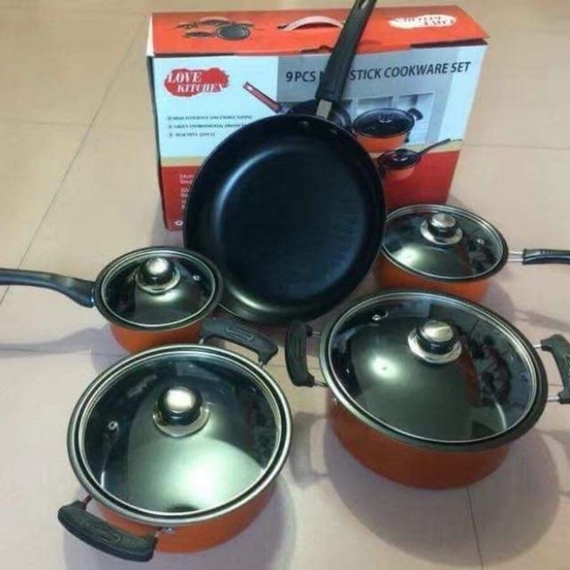 cod 9pcs CooKWARE SET Shopee Philippines