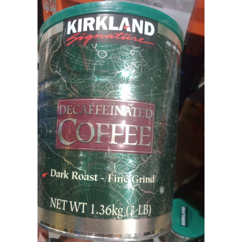 Kirkland Signature Decaffeinated Coffee 1.36kg Shopee Philippines