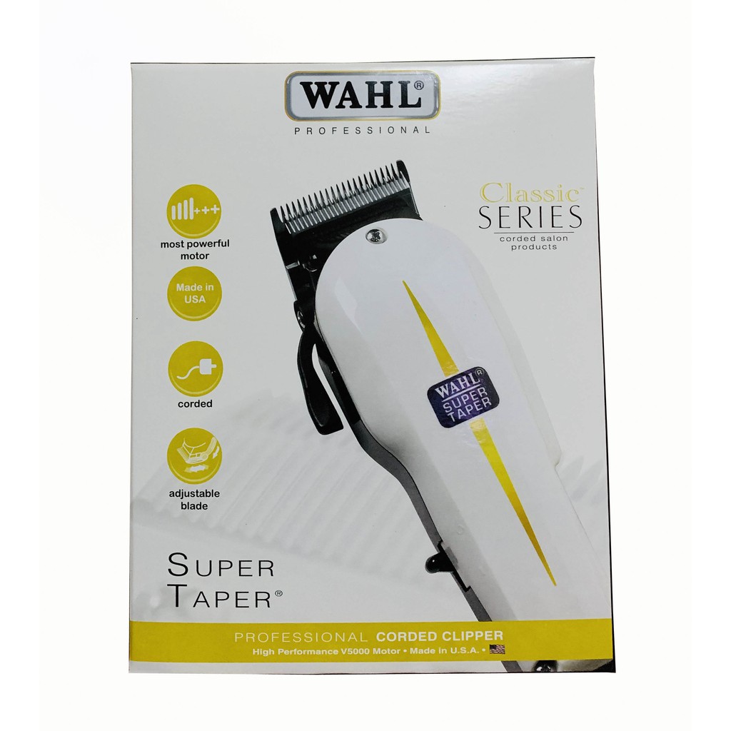 ORIGINAL WAHL USA SUPER TAPER MOST POWERFUL HAIR CLIPPER SET Shopee Philippines